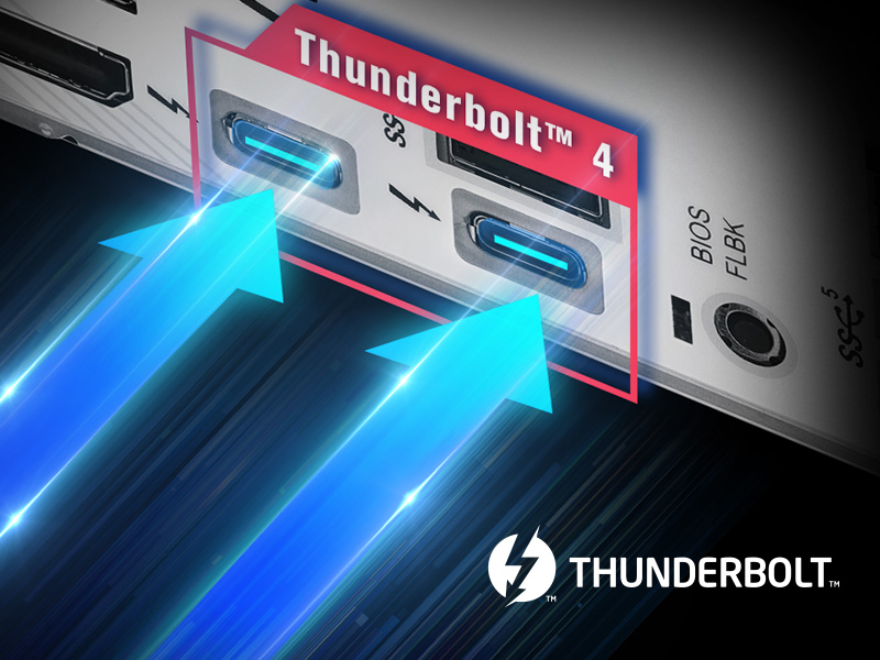 Thunderbolt™ 4/USB4 Type-C